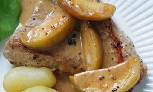 Pork with pears